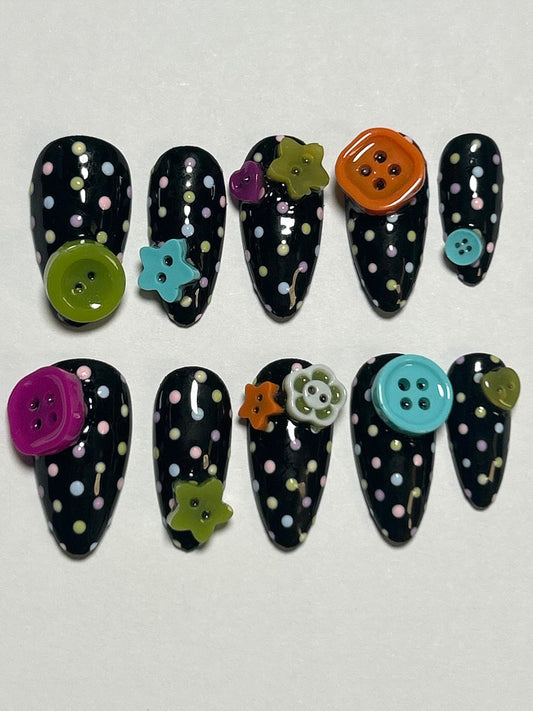 Cute As A Button - Inverted